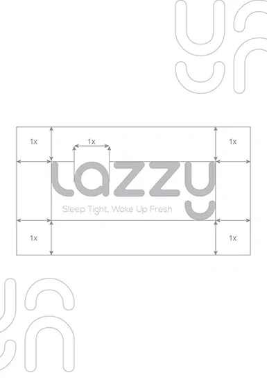 Lazy Mattress Logo and Brand Visual Identity