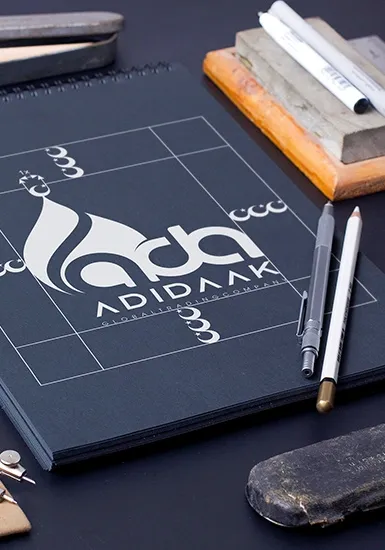 ADI DA AK Global Trading Logo and Brand Visual Identity Desgin