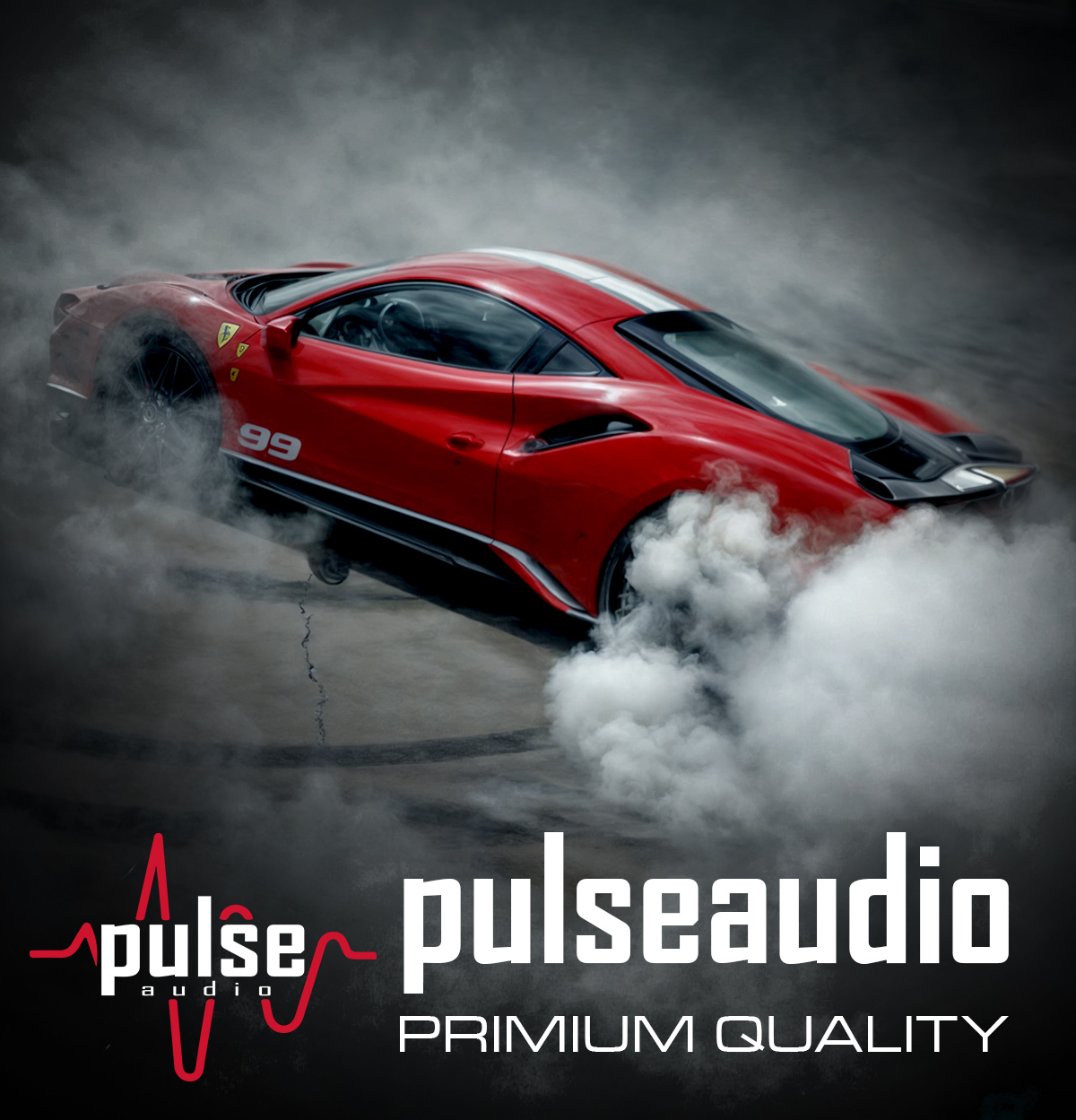 PULSE AUDIO WEBSITE DESIGN